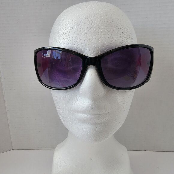 dg Dolce Gabbana womens sunglasses DG1805 Rectangular Black frame Pink Arms RARE - Picture 1 of 9